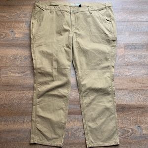 NWT Carhartt Rugged Flex Loose Fit Canvas Work Pant Women’s Size 26W
